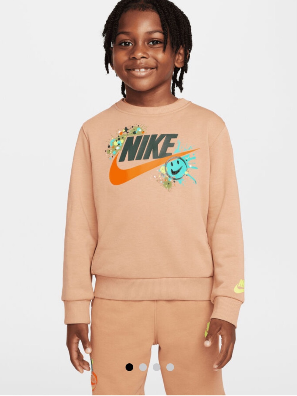 Nike Sportswear "Express Yourself"
Little Kids' French Terry Crewneck